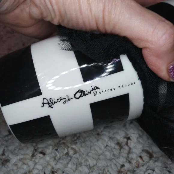 Starbucks 2013 Alice & Olivia Limited Edition Tuxedo Tutu Coffee Travel Mug - Picture 3 of 6